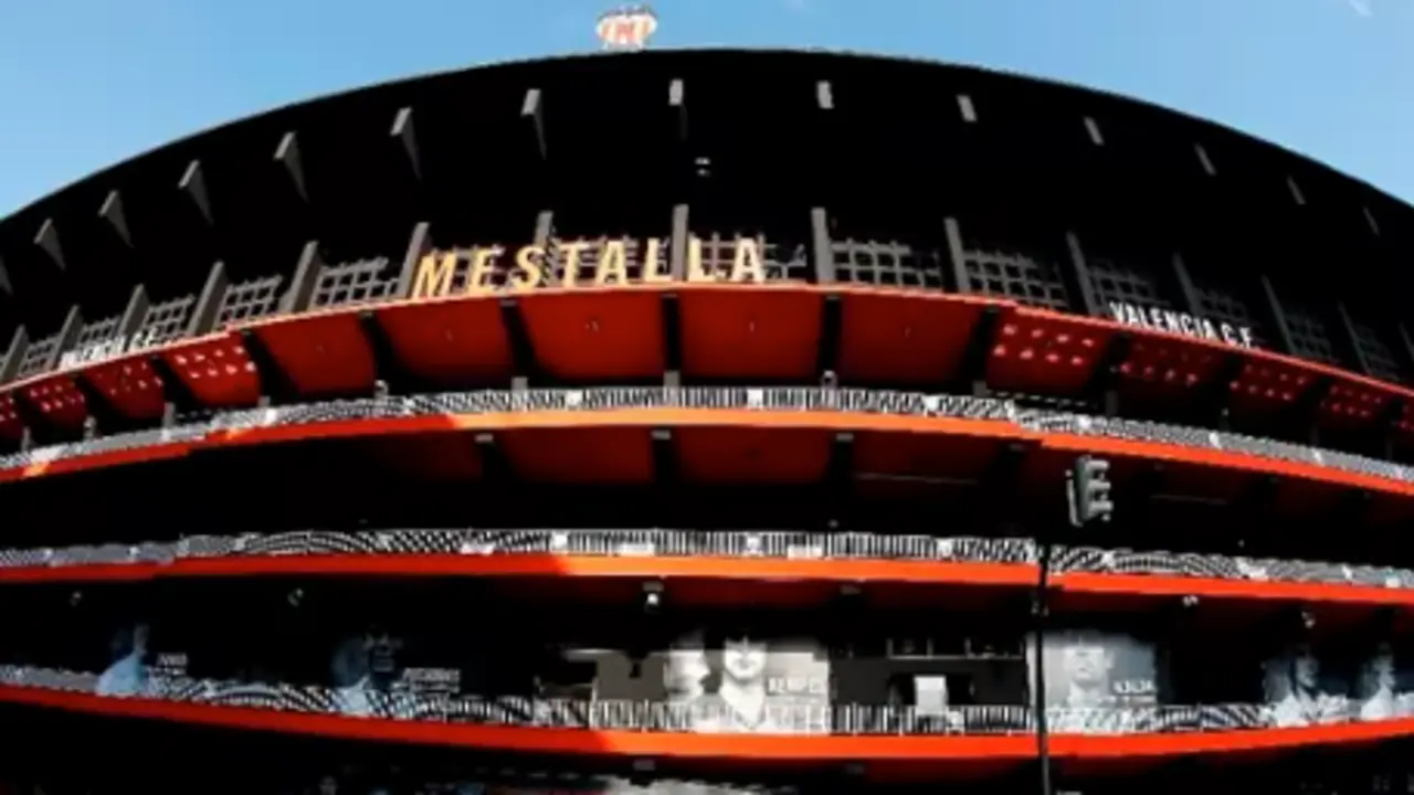 Campo de f&uacute;tbol de Mestalla. / VCF