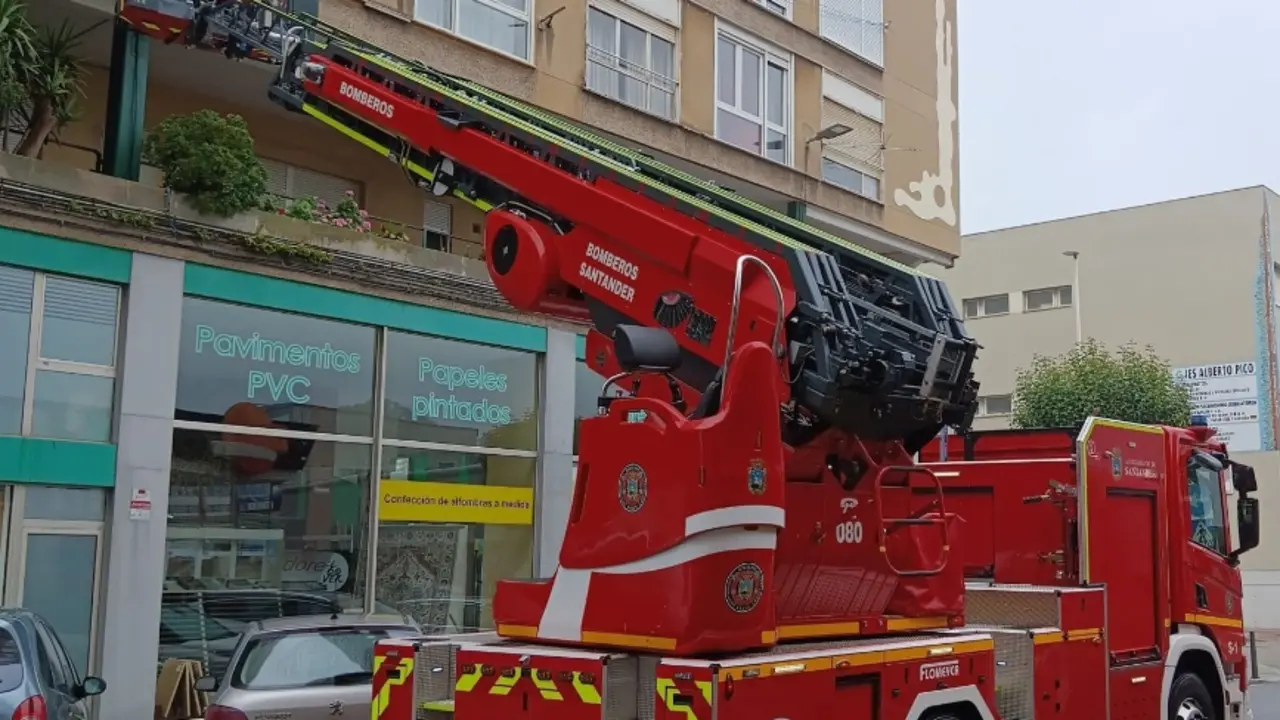 Los bomberos de Santander. / BS