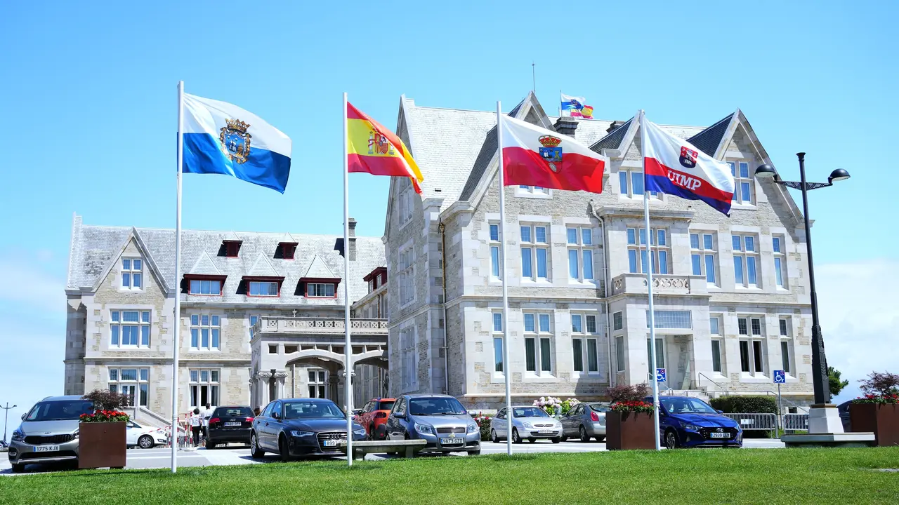 Palacio de la Magdalena, sede de los cursos de verano de la UIMP. / UIMP