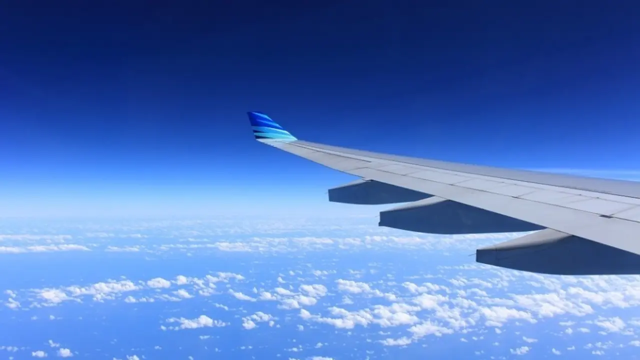 Vistas desde un avi&oacute;n. / GA