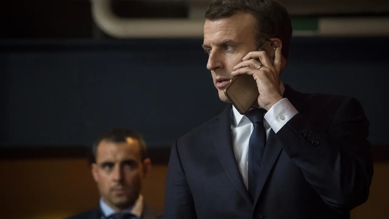 El presidente franc&eacute;s, Emmanuel Macron. EP / Laurie Dieffembacq