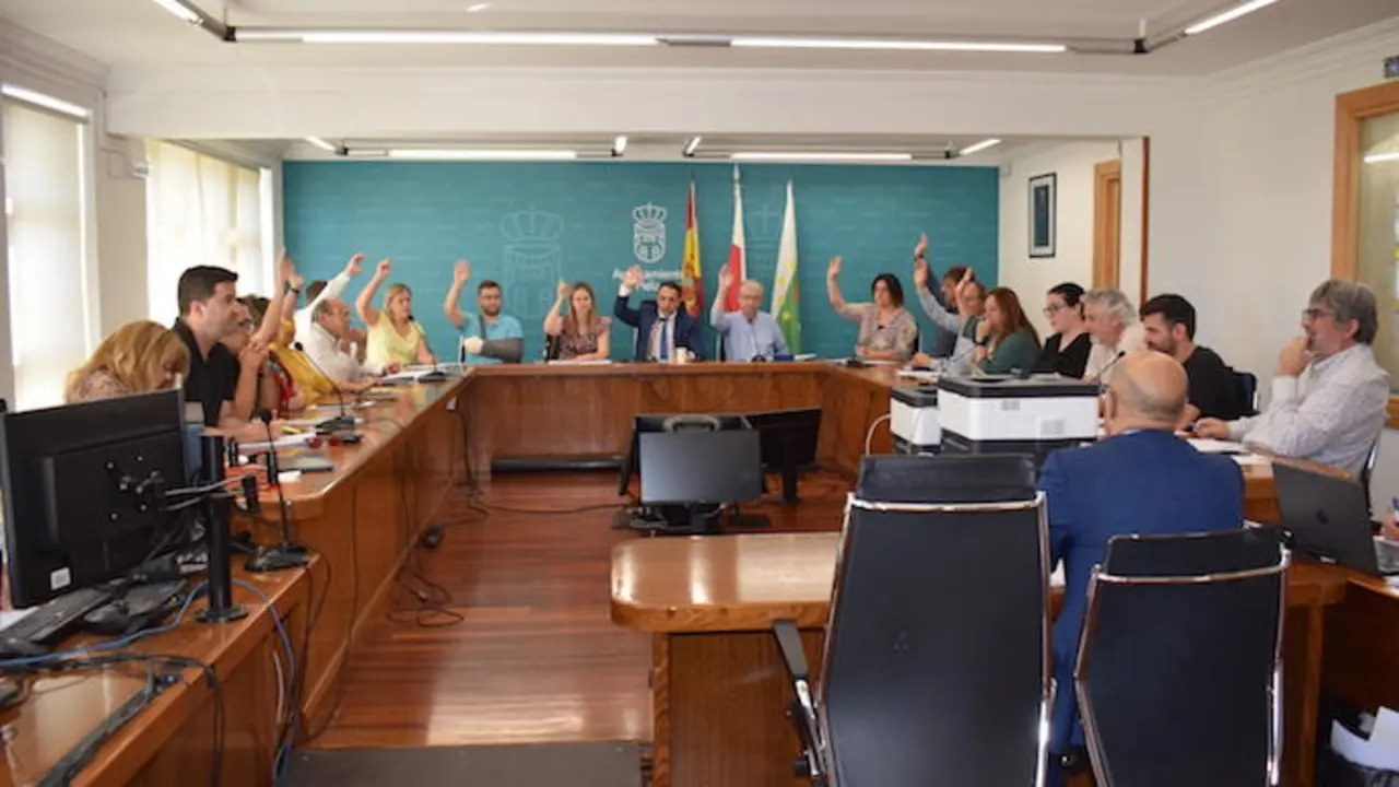 Pleno extraordinario del Ayuntamiento de Pi&eacute;lagos. / AC