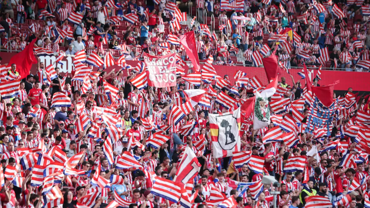 Afici&oacute;n del Atl&eacute;tico de Madrid. /  Irina R. Hipolito