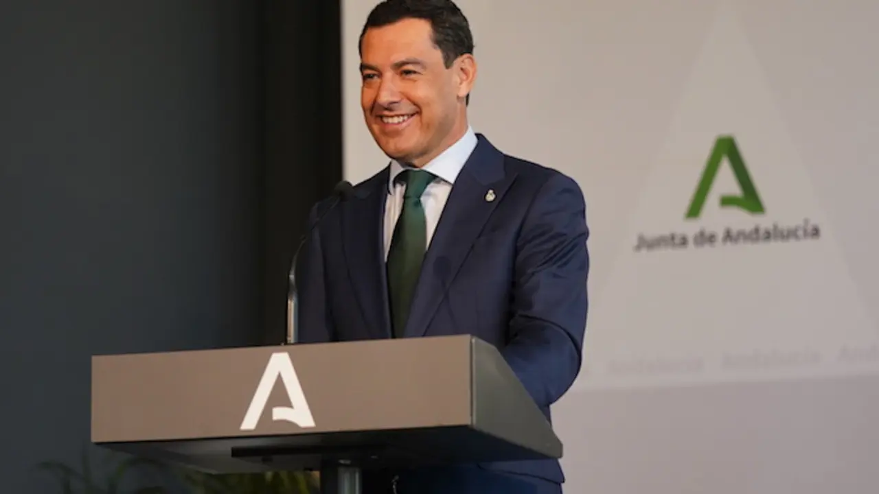 El presidente de la Junta de Andaluc&iacute;a, Juanma Moreno. / EP