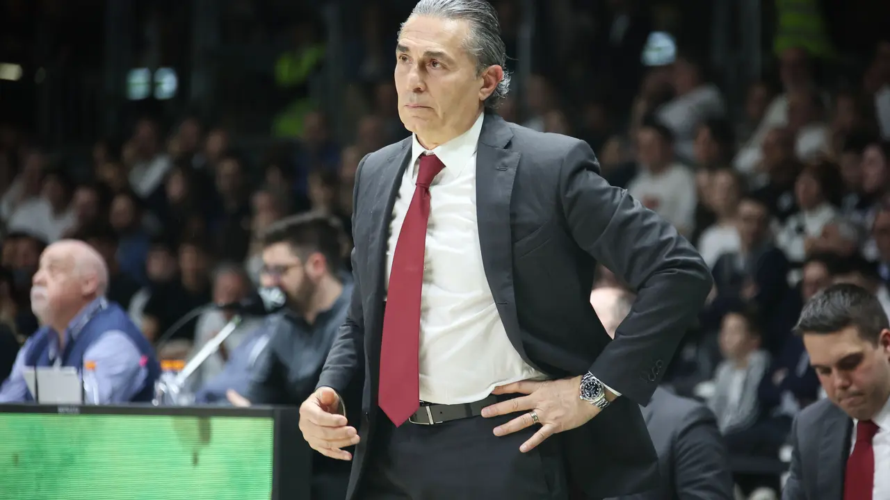 El entrenador de la Selecci&oacute;n Espa&ntilde;ola de baloncesto, Sergio Scariolo. /  Michele Nucci