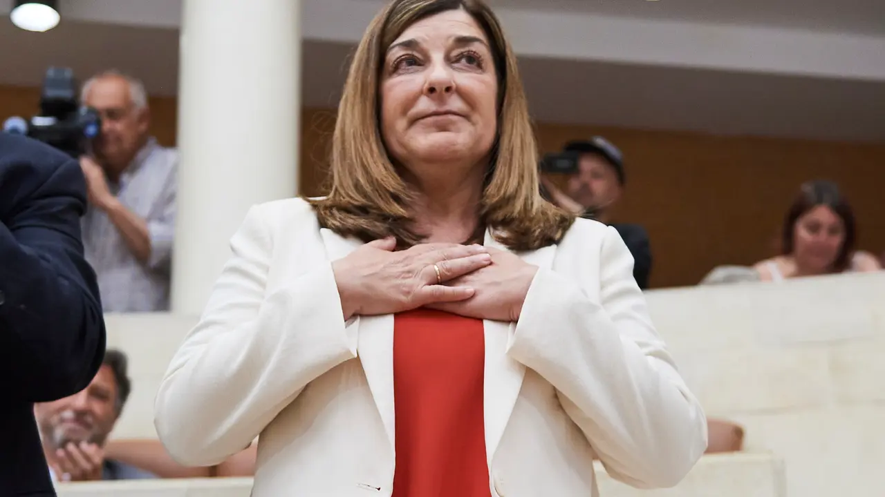 Santander 3/7/23
Parlamento de Cantabria
Investidura Presidencia Cantabria
Maria Jose Saenz de Buruaga

Photo: Cesar Ortiz Gonzalez