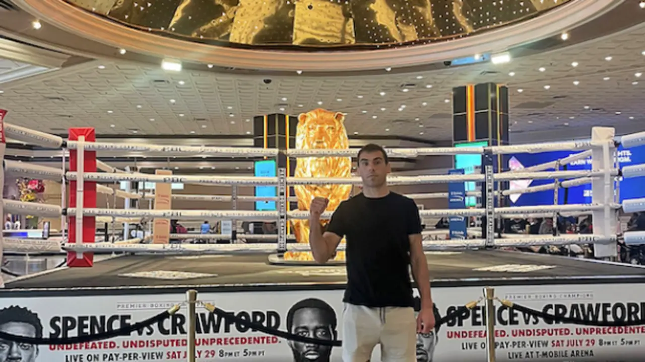 El boxeador c&aacute;ntabro, Sergio Garc&iacute;a. / alerta