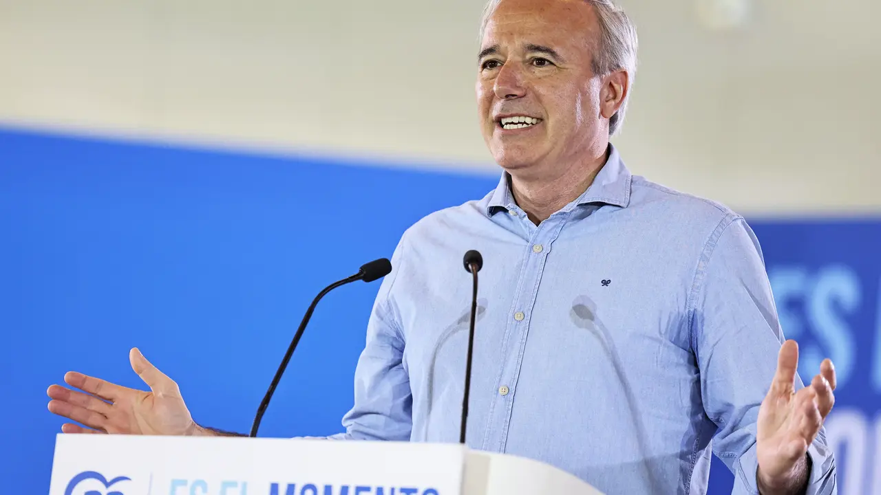 Jorge Azc&oacute;n, presidente del Partido Popular de Arag&oacute;n./ Toni Galan