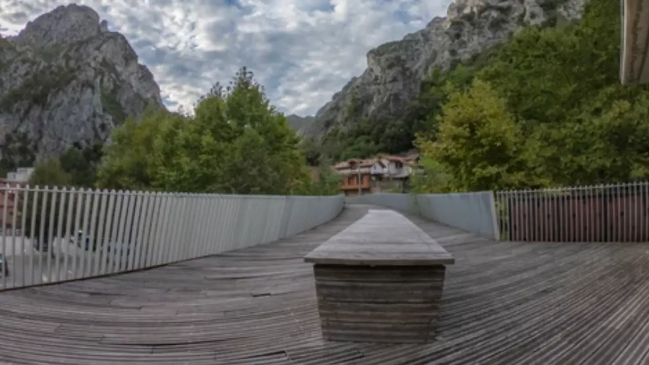 El pueblo de La Hermida est&aacute; en el coraz&oacute;n de Li&eacute;bana. / A.E.