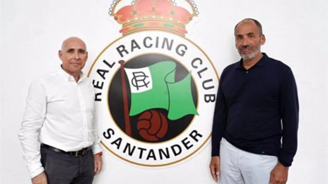 Manuel Higuera y Sebasti&aacute;n Ceria, propietarios de Sebman Sports Internacional, accionista mayoritaria del Racing de Santander.