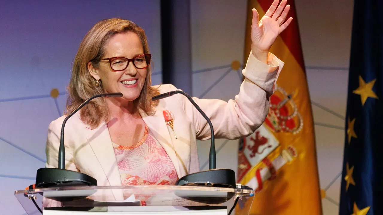 La vicepresidenta primera del Gobierno, Nadia Calvi&ntilde;o. EP / Eduardo Parra / Archivo