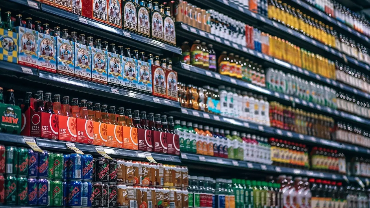 Un lineal de un supermercado. EP