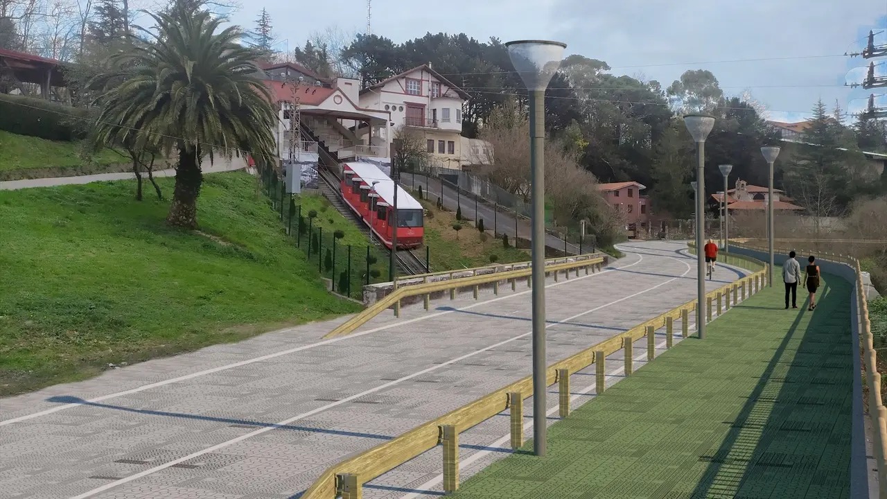 Vista de la zona de Artxanda. EP