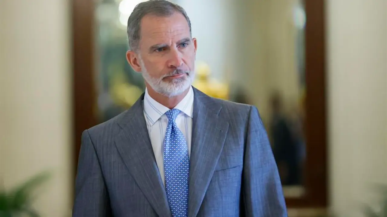 El rey Felipe VI en una reciente imagen en el palacio de La Zarzuela. EFE / Mariscal