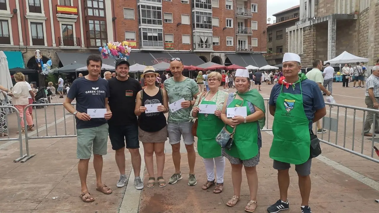 Ganadores del Concurso de Tortillas de La Patrona, en Torrelavega. / Alerta