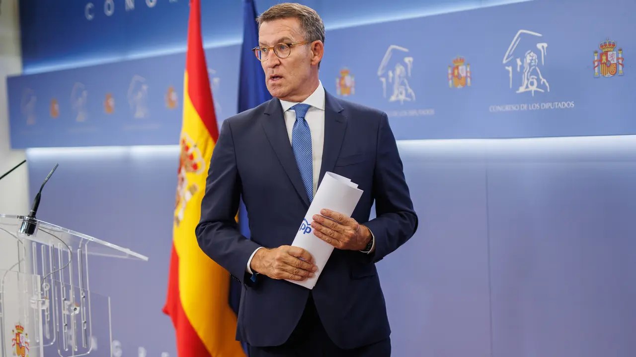 El presidente del PP, Alberto N&uacute;&ntilde;ez Feij&oacute;o. / EP