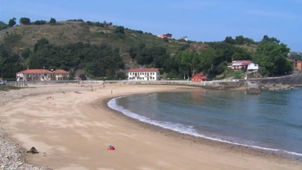 Vista de la playa. / Alerta