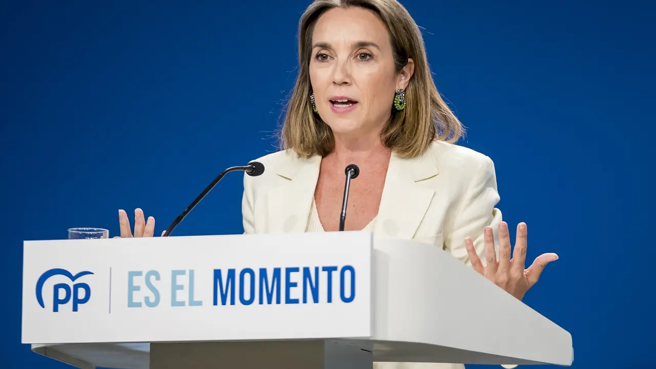 La secretaria general del Partido Popular, Cuca Gamarra. EP / A. P&eacute;rez Meca