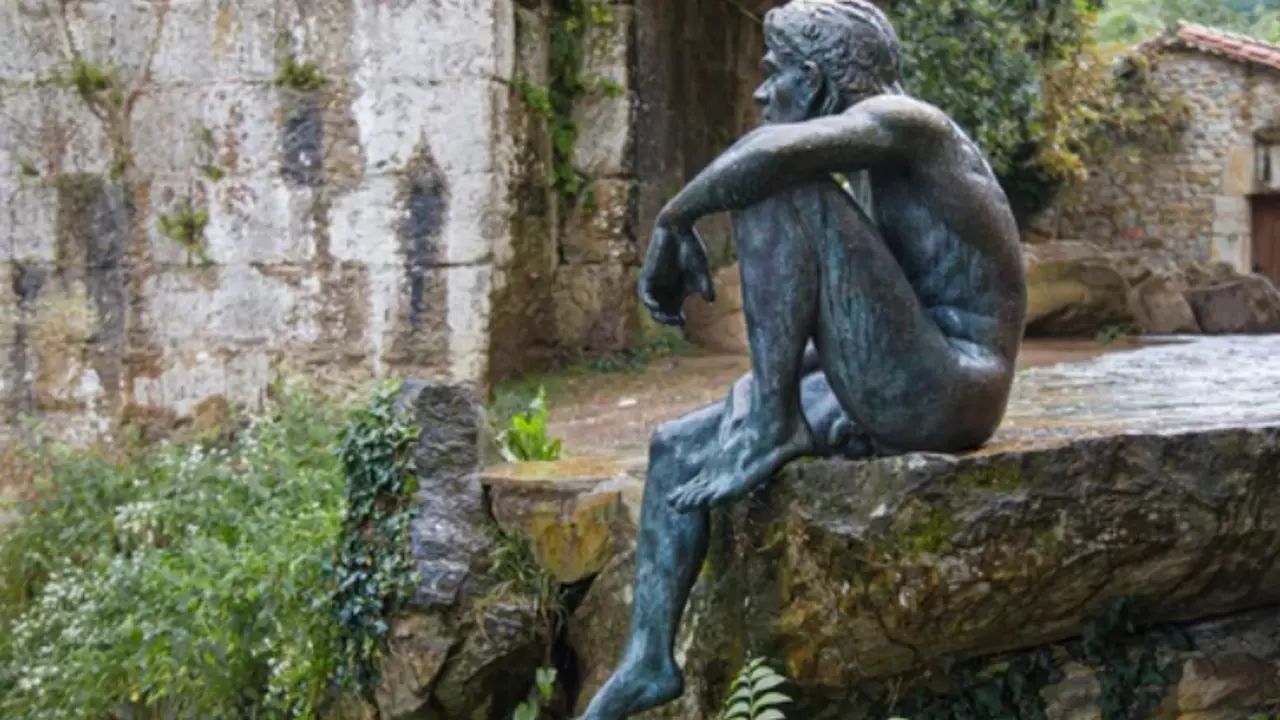 El hombre pez de Lierganes, Cantabria, Espa&ntilde;a