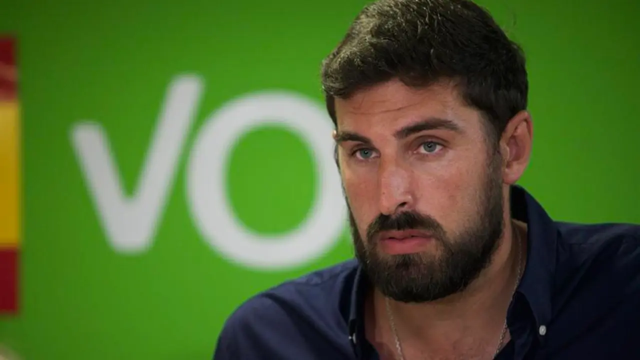 El presidente de Vox en Murcia, Jos&eacute; &Aacute;ngel Antelo. EFE/Juan Carlos Caval