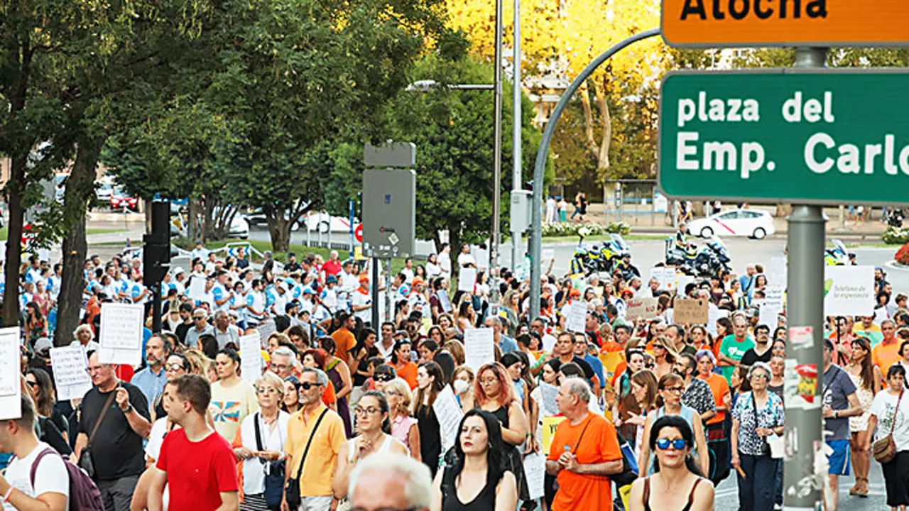Manifestaci&oacute;n D&iacute;a Mundial de la Prevenci&oacute;n del Suicidio. / ALERTA