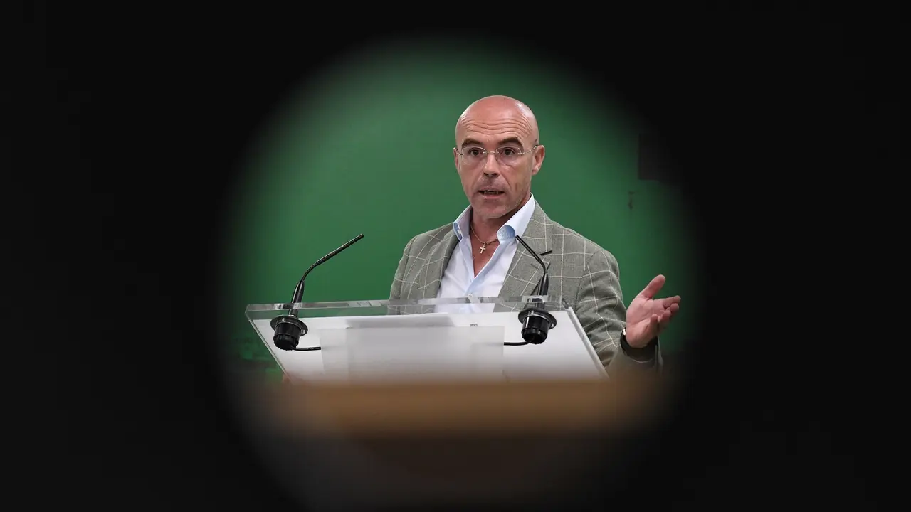 El secretario de Organizaci&oacute;n de Vox, Jorge Buxad&eacute;. EP / Fernando S&aacute;nchez / Archivo