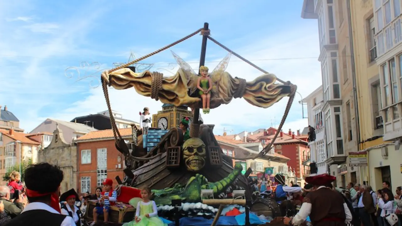 La carroza denominada &ldquo;Nunca jam&aacute;s&rdquo;, realizada por la Pe&ntilde;a Y si es que s&iacute;?, se ha hecho con el primer premio del Concurso de Carrozas San Mateo 2023.