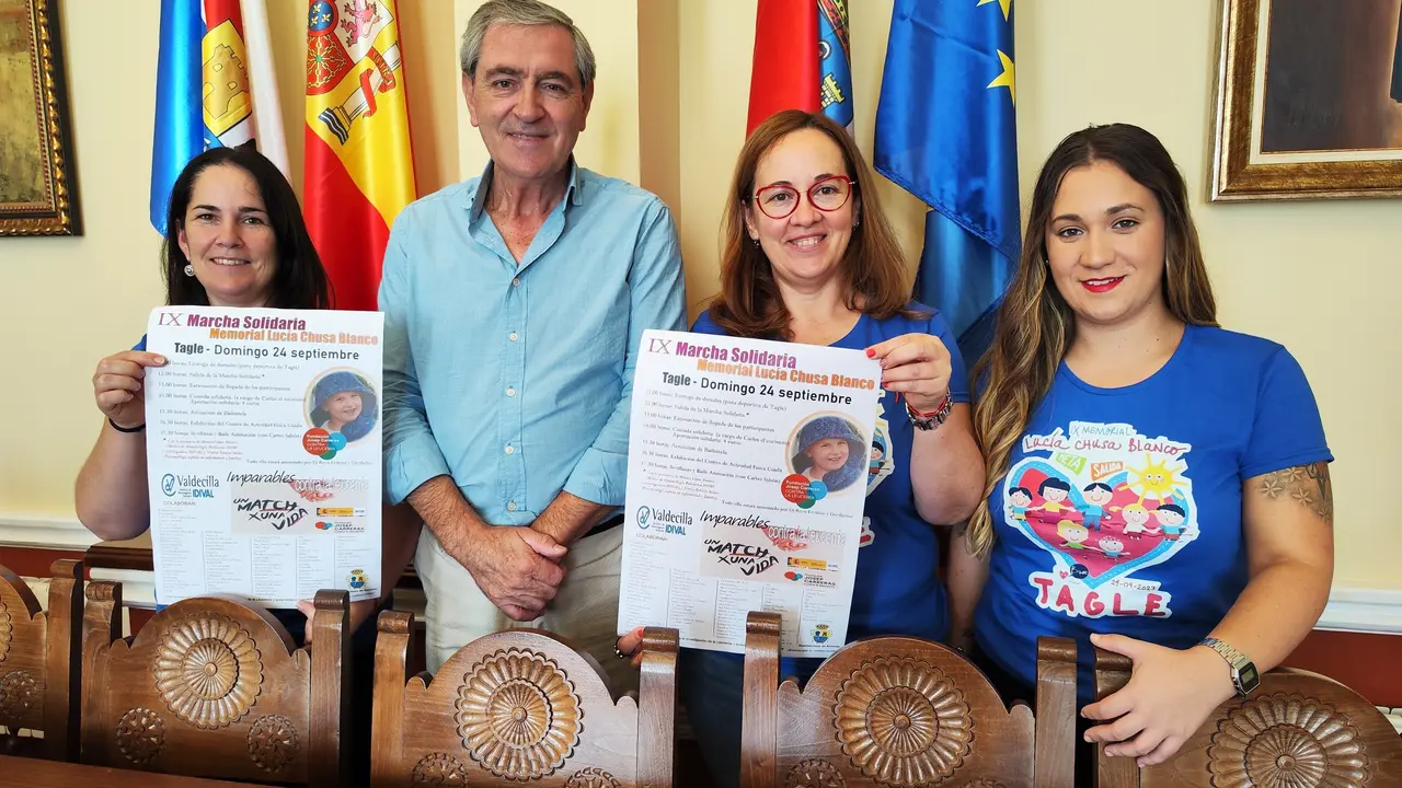 Presentaci&oacute;n de la Marcha Solidaria Memorial Luc&iacute;a Chusa Blanco. / ALERTA