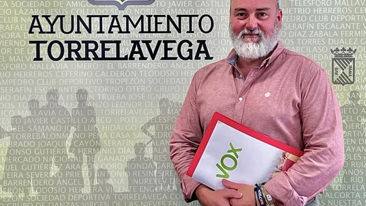 El portavoz de Vox, Roberto García Corona. / Alerta