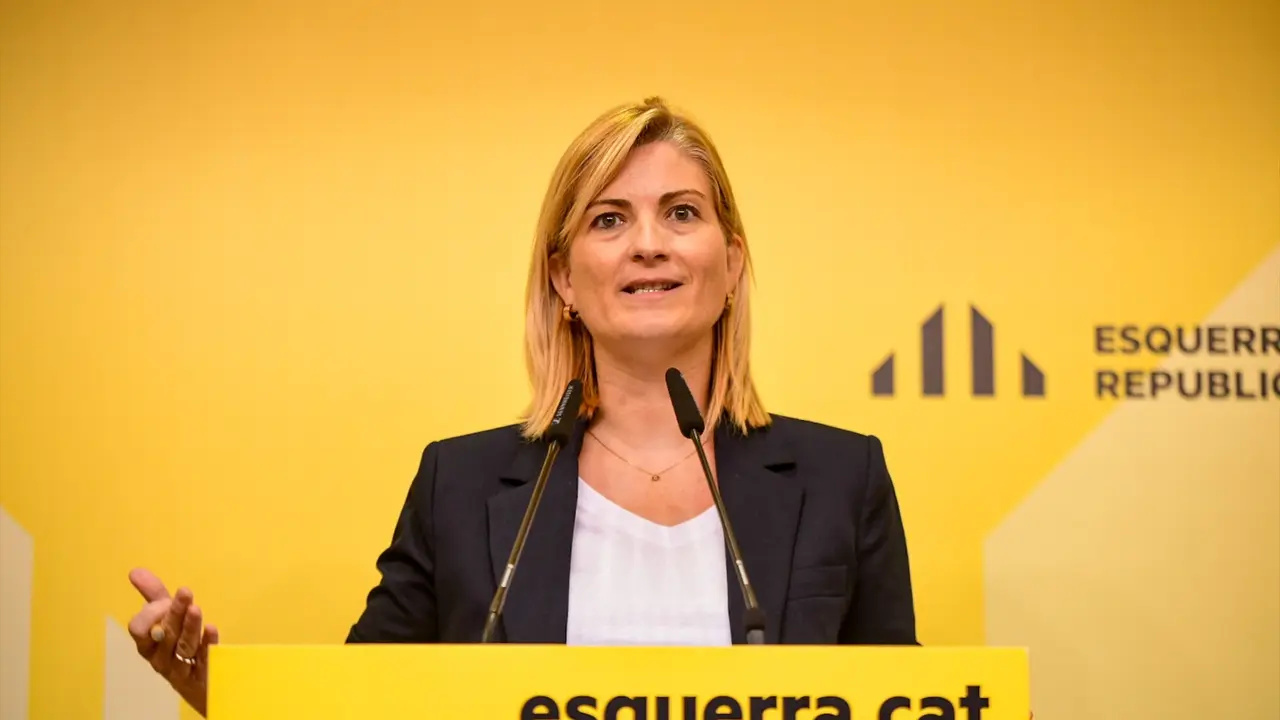 La portavoz de ERC, Raquel Sans. / EP