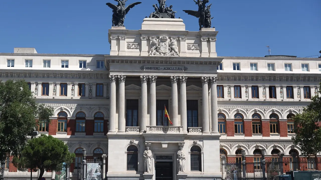 Fachada del Ministerio de Agricultura, Pesca y Alimentaci&oacute;n. EP / Eduardo Parra