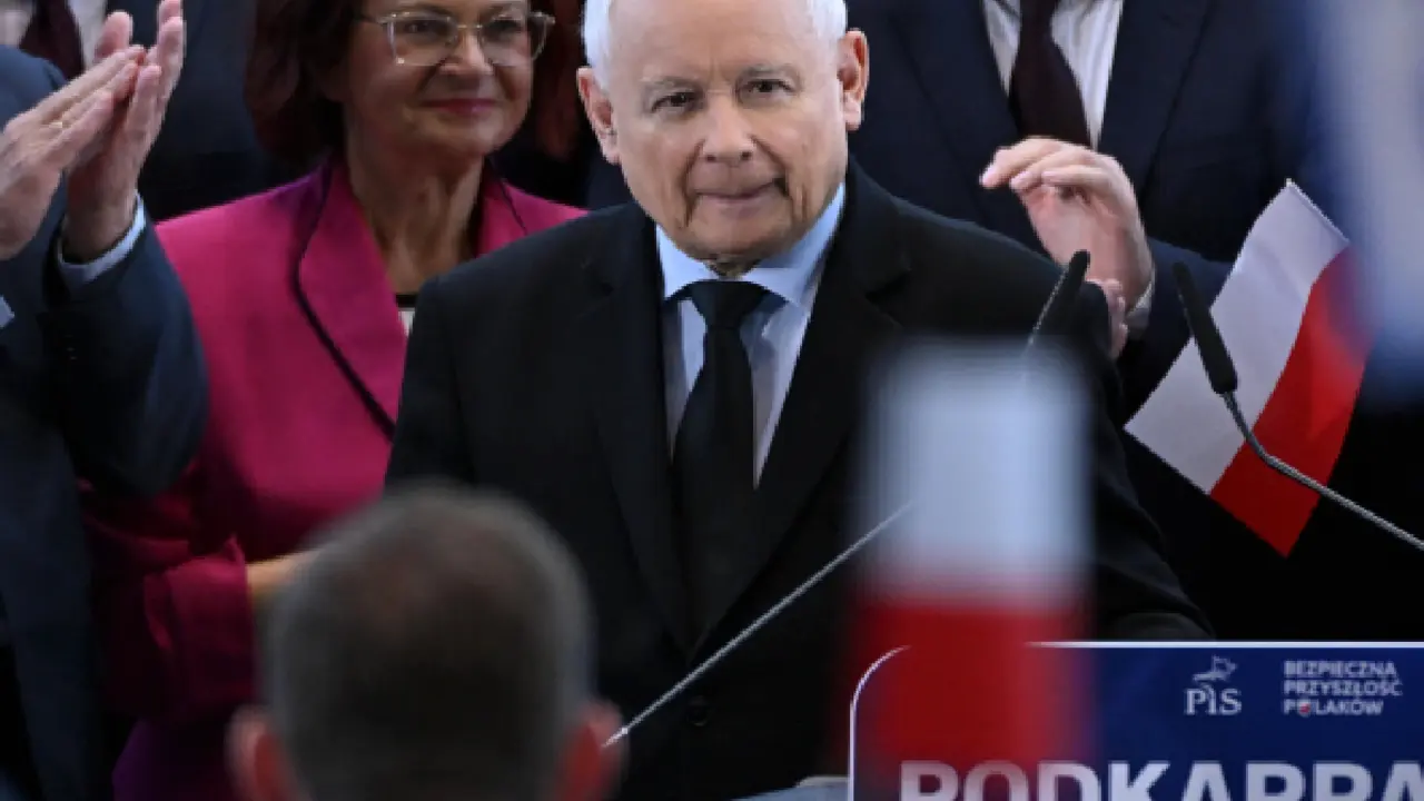 Jaroslaw Kaczynski, presidente de Ley y Justicia. EFE