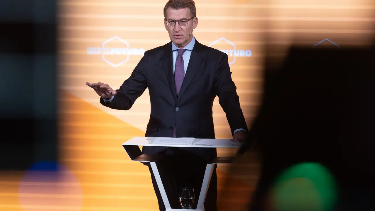 El presidente del PP, Alberto N&uacute;&ntilde;ez Feij&oacute;o. EP / Eduardo Parra