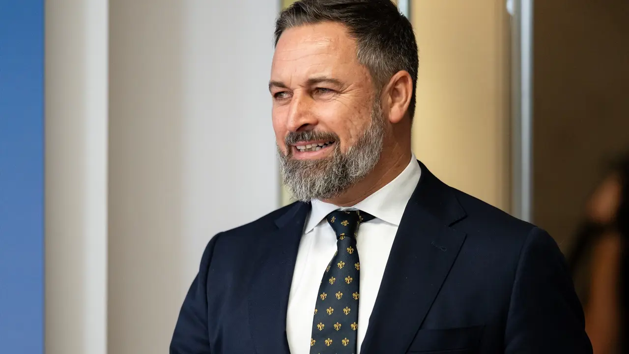 El l&iacute;der de Vox, Santiago Abascal. EP / Diego Radam&eacute;s