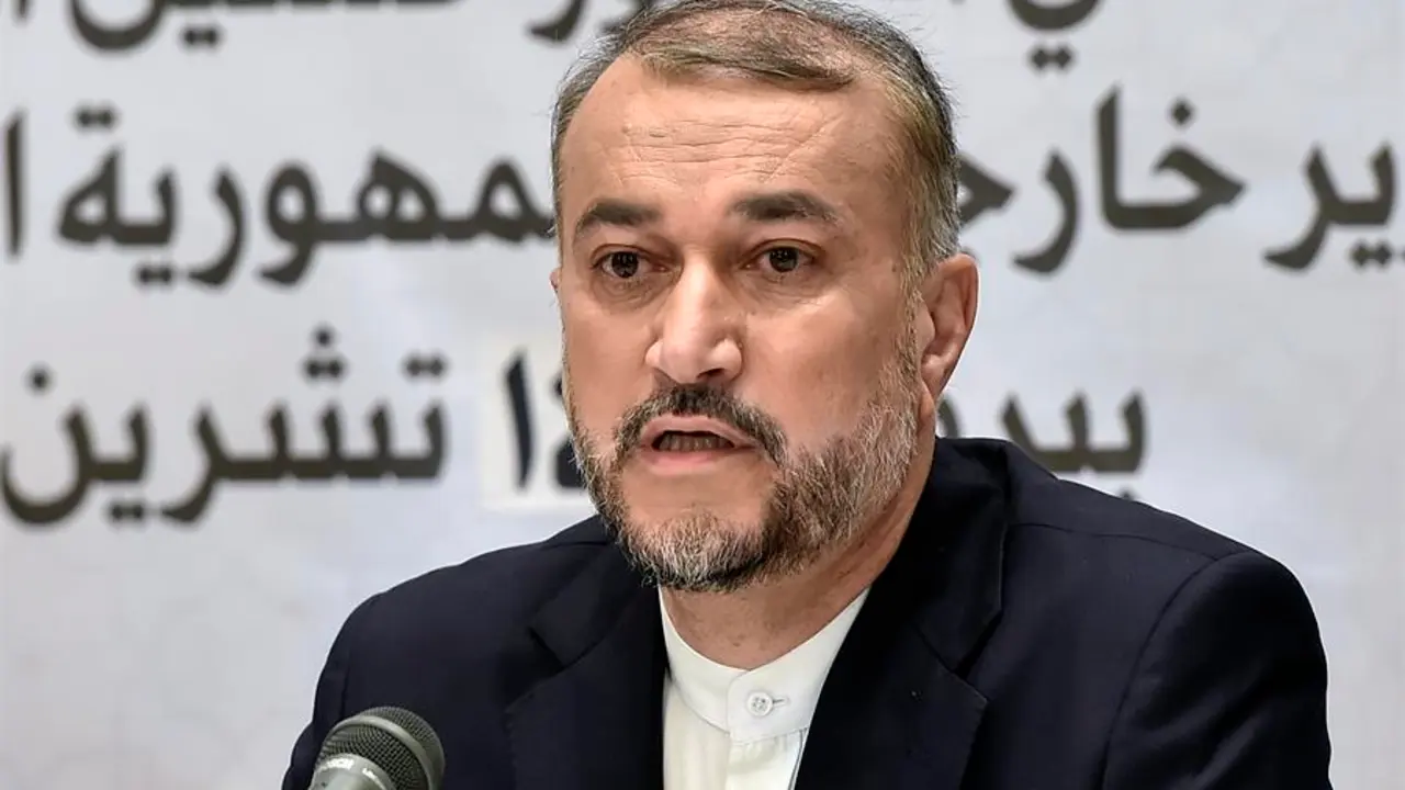 El ministro iran&iacute; de Exteriores, Hosein Amir Abdolahian. EFE / WAEL HAMZEH
