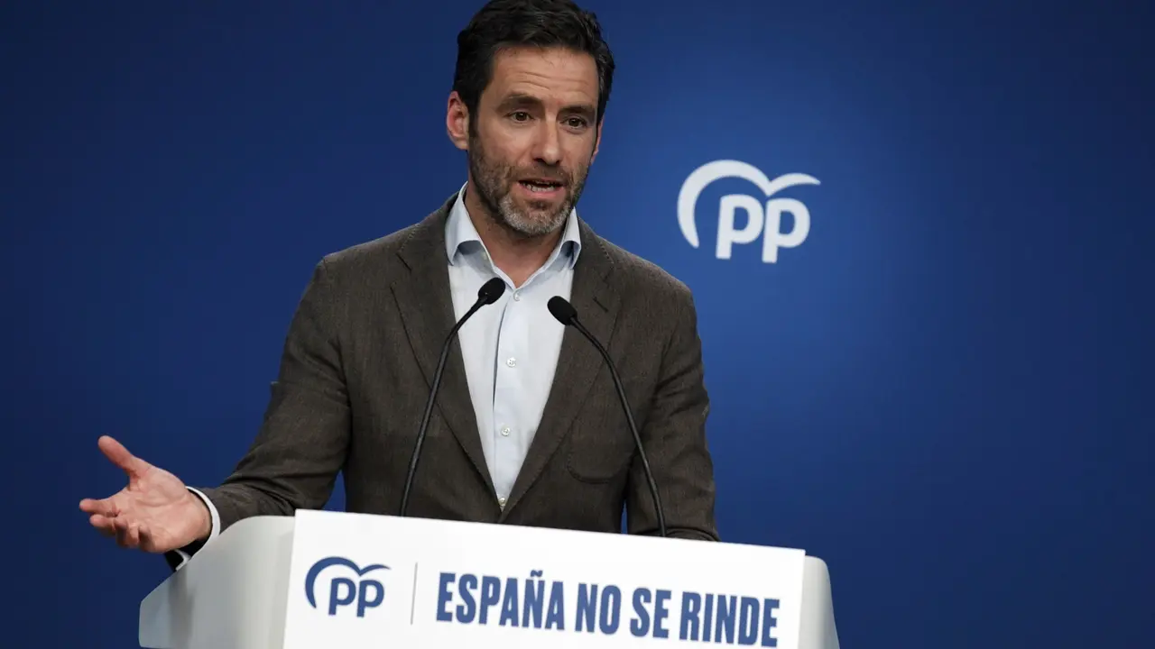 El vicesecretario de Cultura y Sociedad Abierta y portavoz del PP, Borja S&eacute;mper. EP / Fernando S&aacute;nchez
