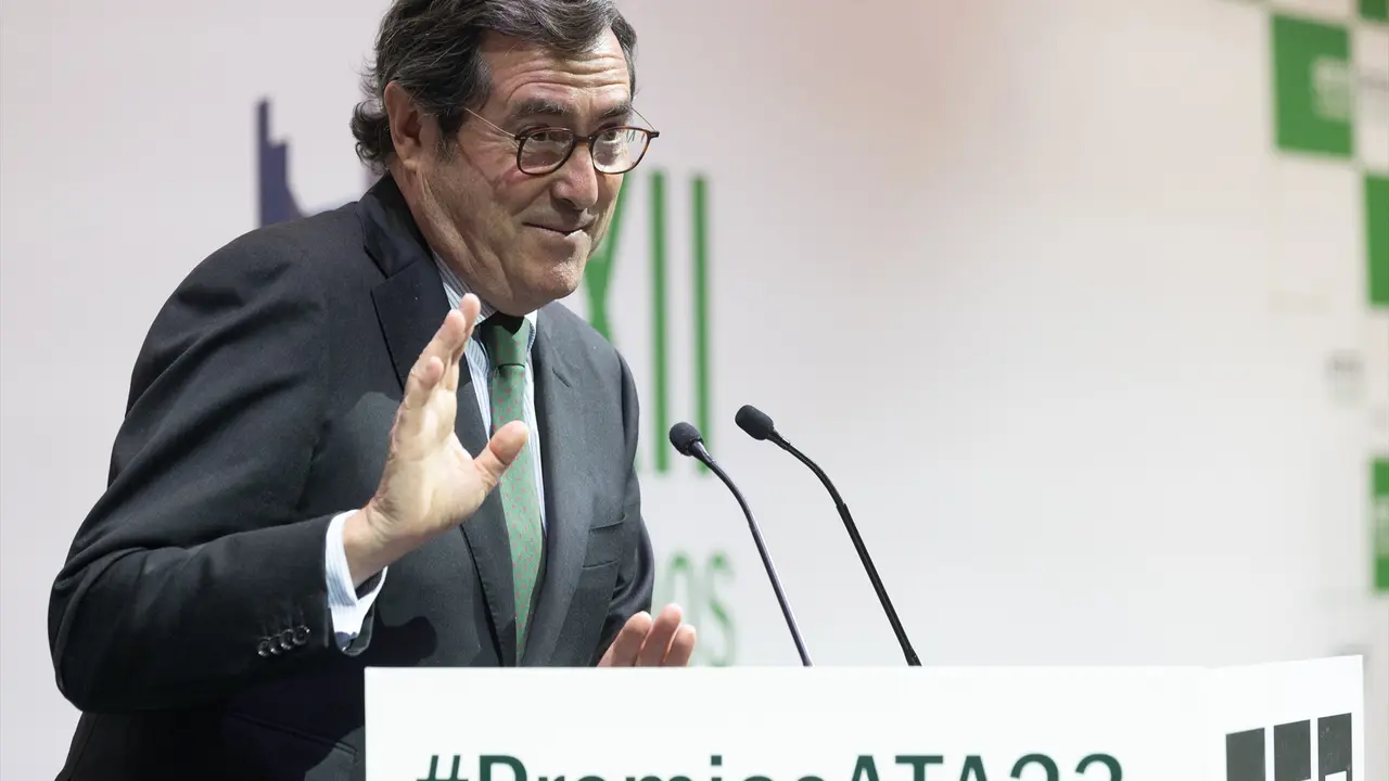 El presidente de la CEOE, Antonio Garamendi. EP / Eduardo Parra