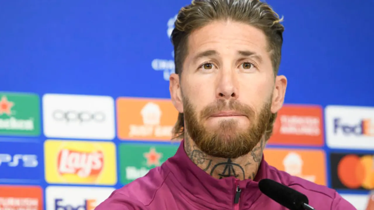 El capit&aacute;n del Sevilla FC, Sergio Ramos. EFE/ Ra&uacute;l Caro