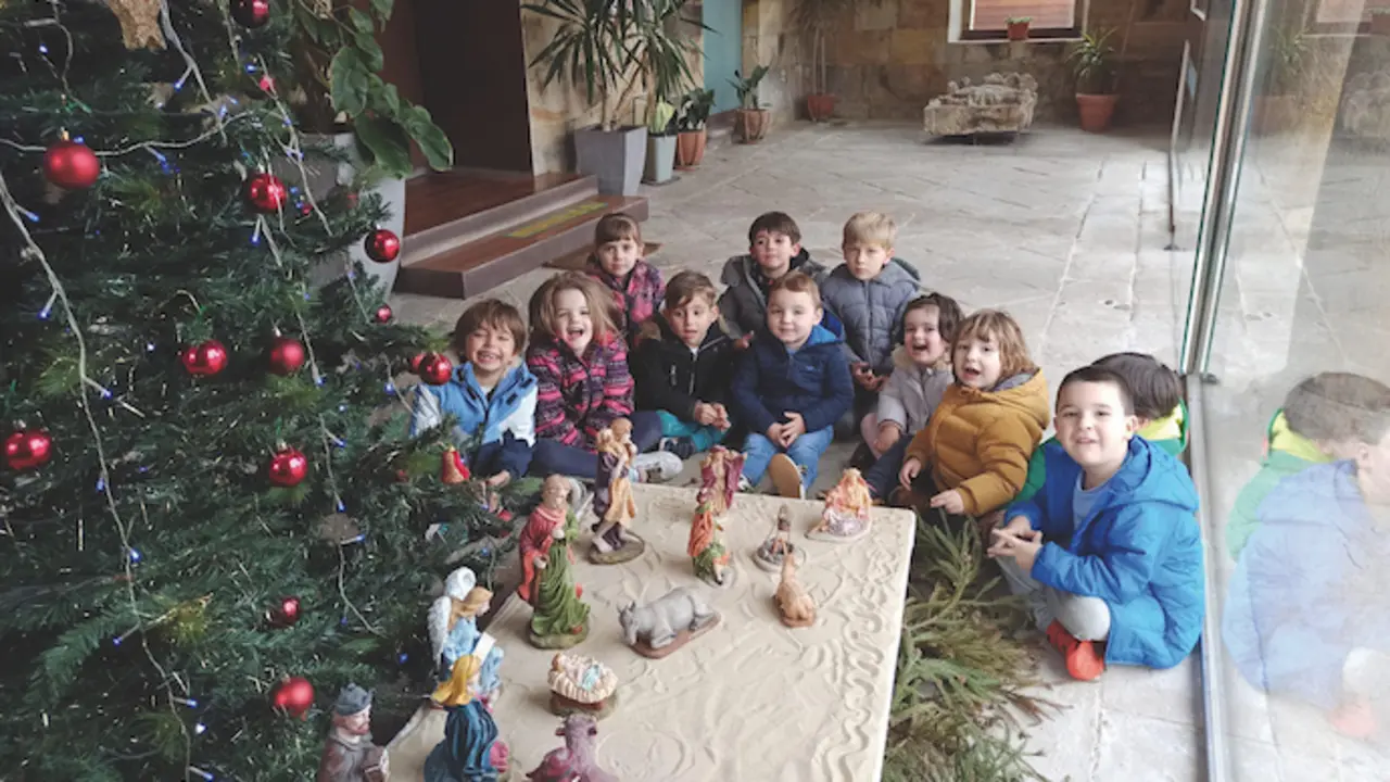Ludoteca de Navidad en el Ayuntamiento de Casta&ntilde;eda de las pasadas navidades. / ALERTA