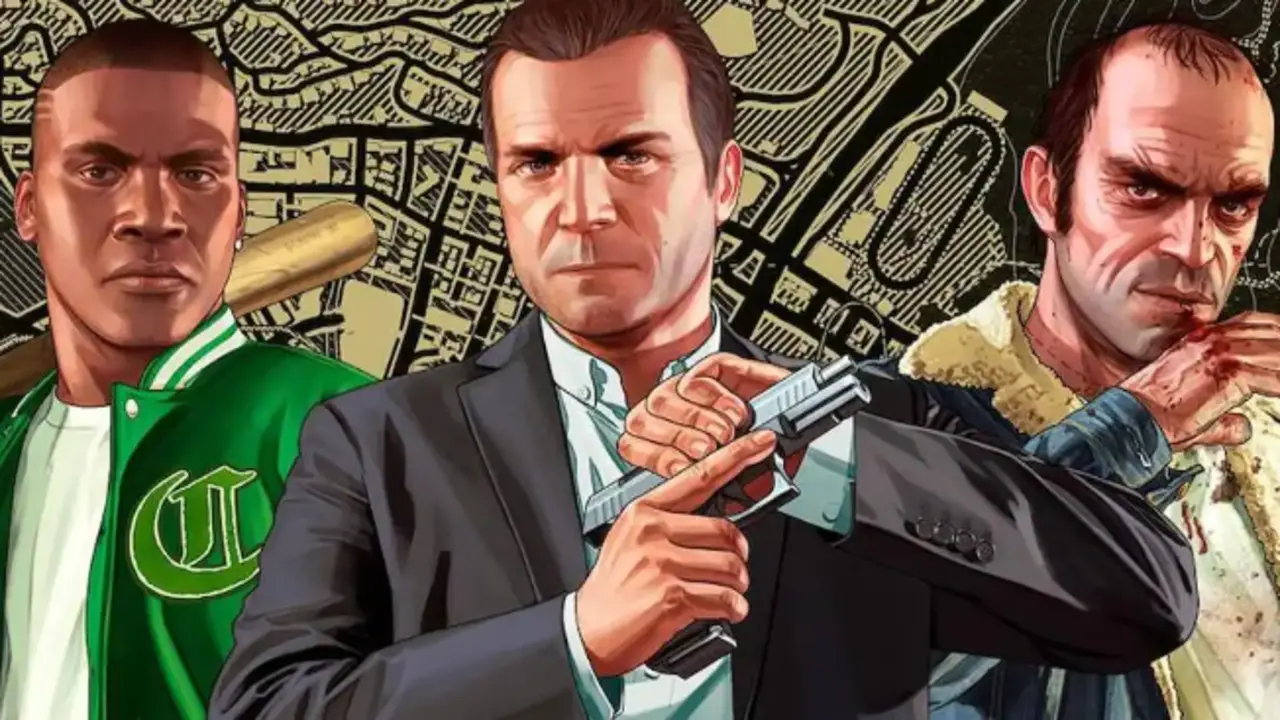 Los protagonistas del GTA V ROCKSTAR
