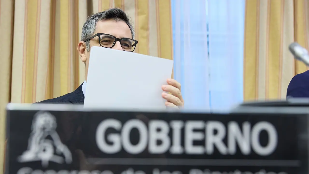 El ministro de la Presidencia, Relaciones con las Cortes y Justicia, F&eacute;lix Bola&ntilde;os. EP / Jes&uacute;s Hell&iacute;n