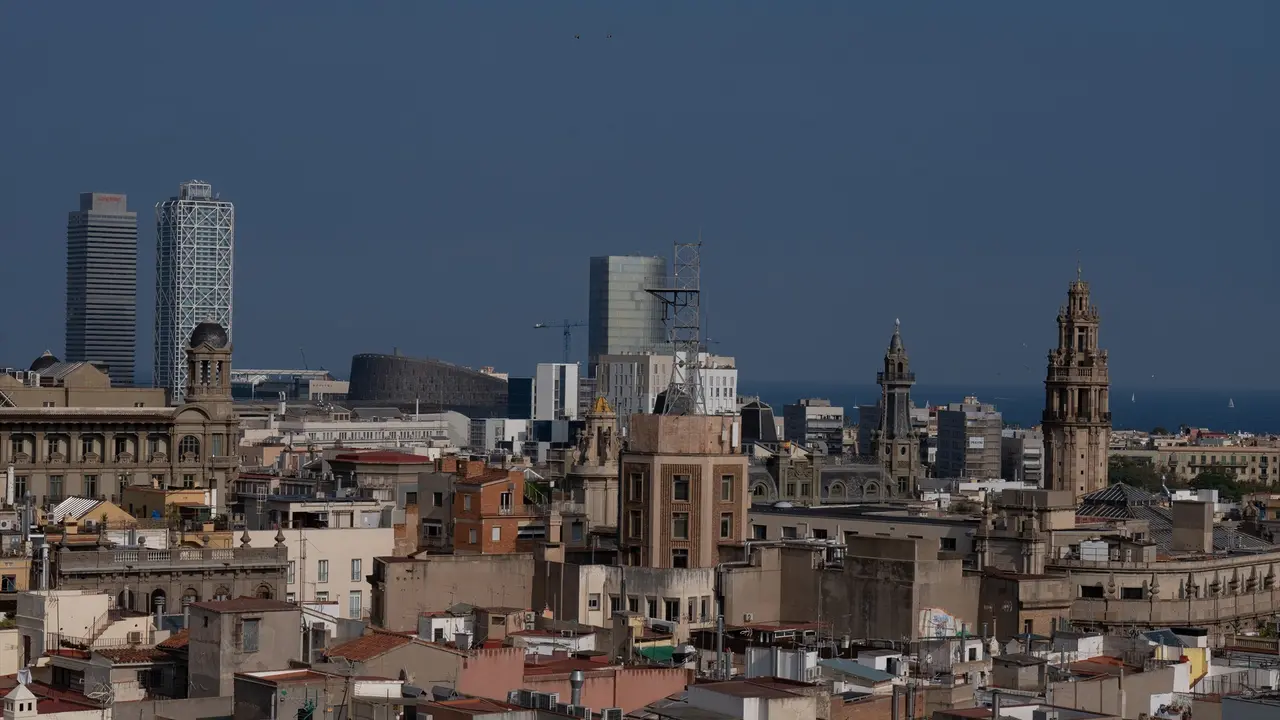 Vista panor&aacute;mica de Barcelona. EP / David Zorrakino