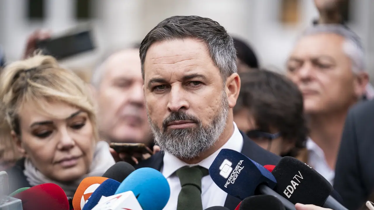 El l&iacute;der de Vox, Santiago Abascal. EP / A. P&eacute;rez Meca / Archivo