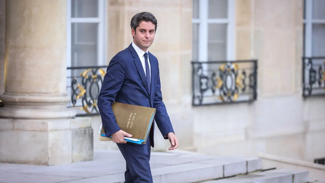 El nuevo primer ministro franc&eacute;s, Gabril Attal. EP / Luc Nobout