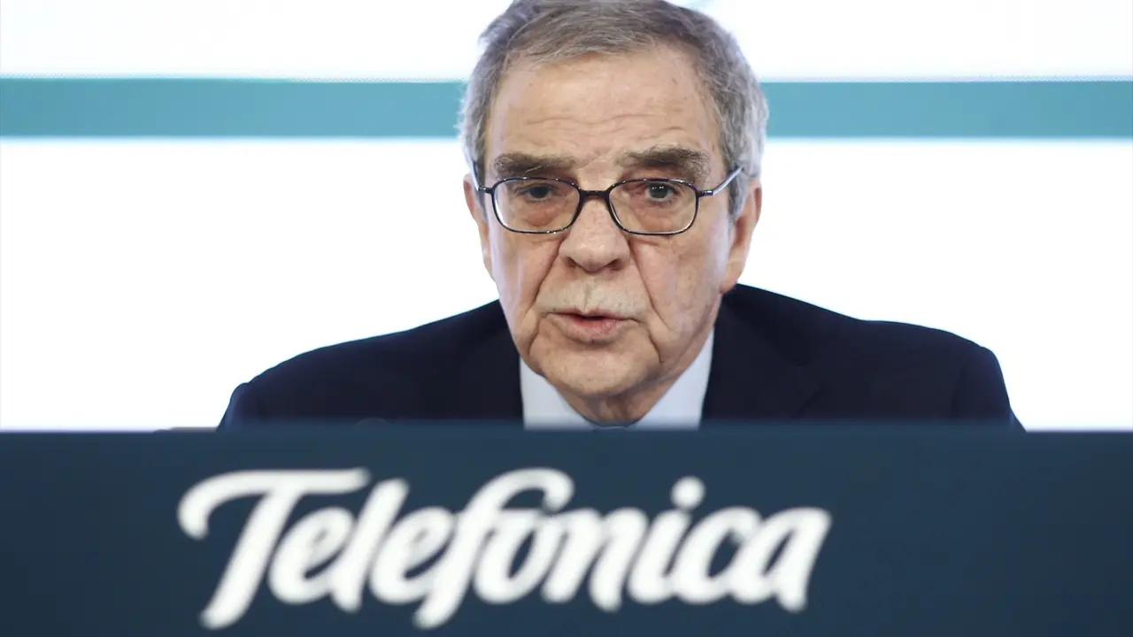 C&eacute;sar Alierta, expresidente de Telef&oacute;nica, en una foto de archivo. EP