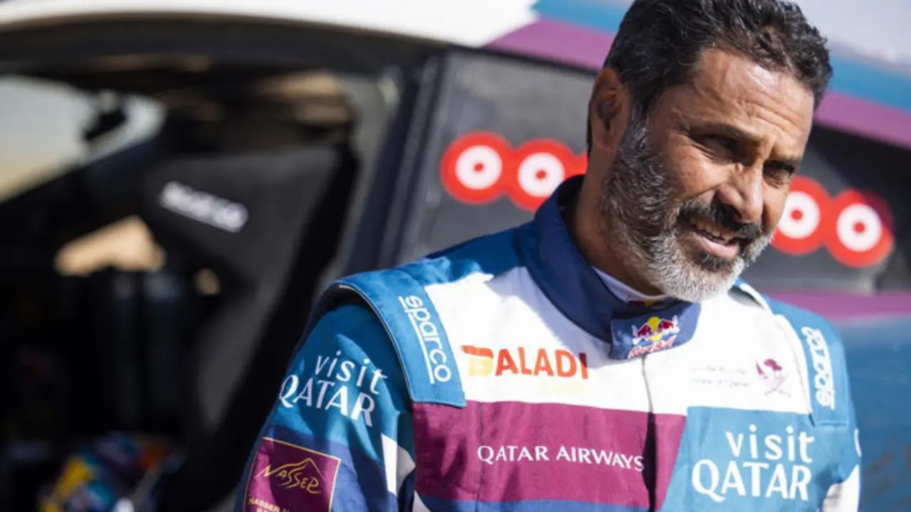 El piloto catar&iacute;. Al-Attiyah. / aee