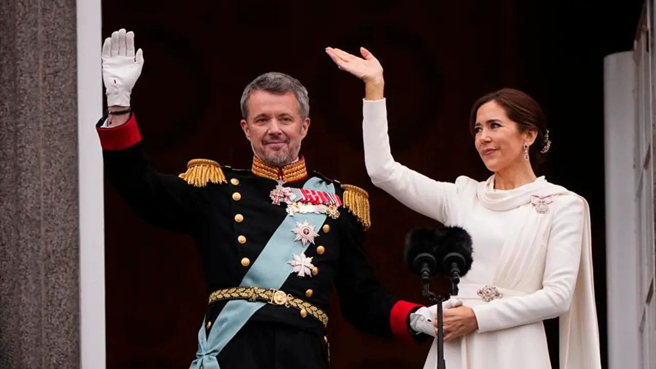 EL nuevo rey de Dinamarca, Federico X, y la reina Mary. EFE / BO AMSTRUP