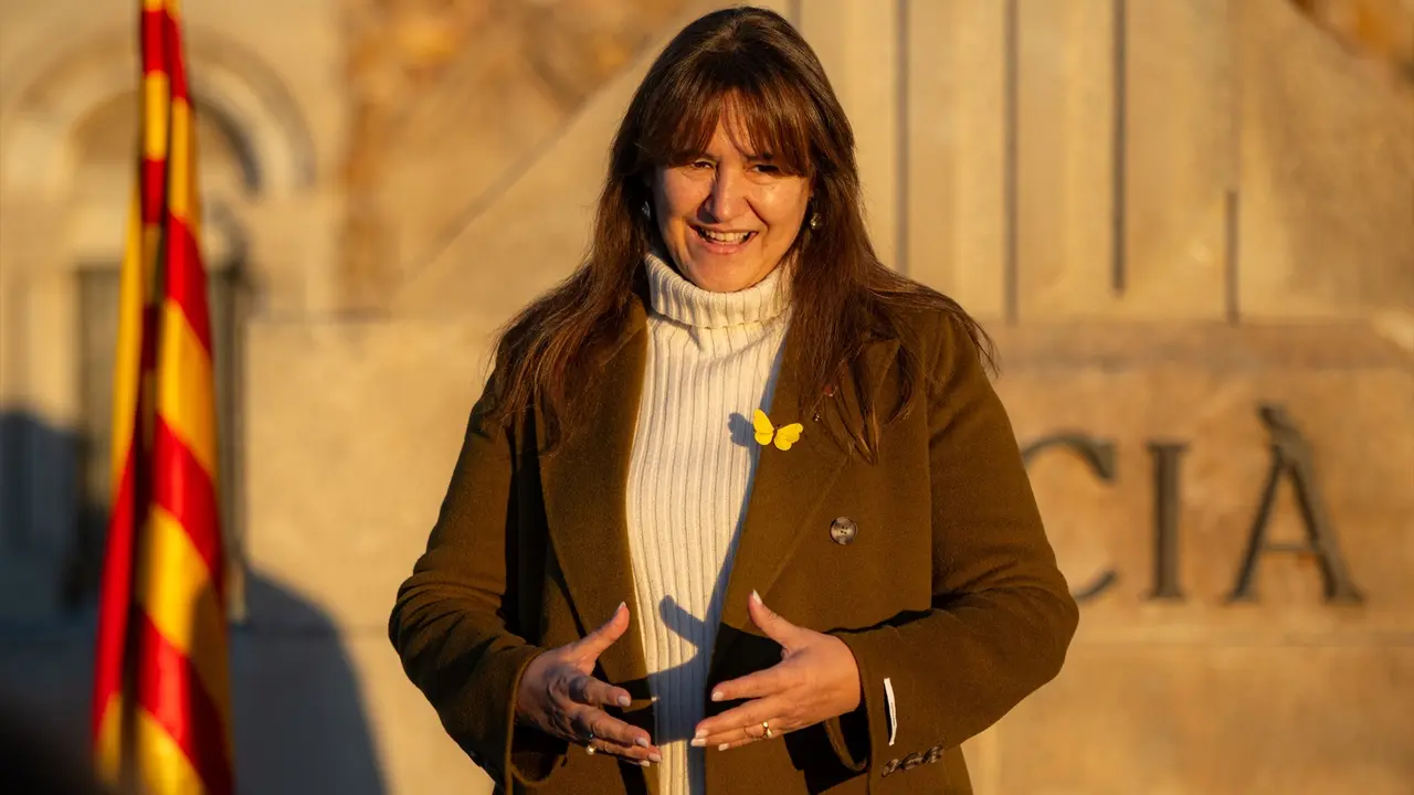 La presidenta de Junts, Laura Borr&agrave;s. EP / Lorena Sop&ecirc;na