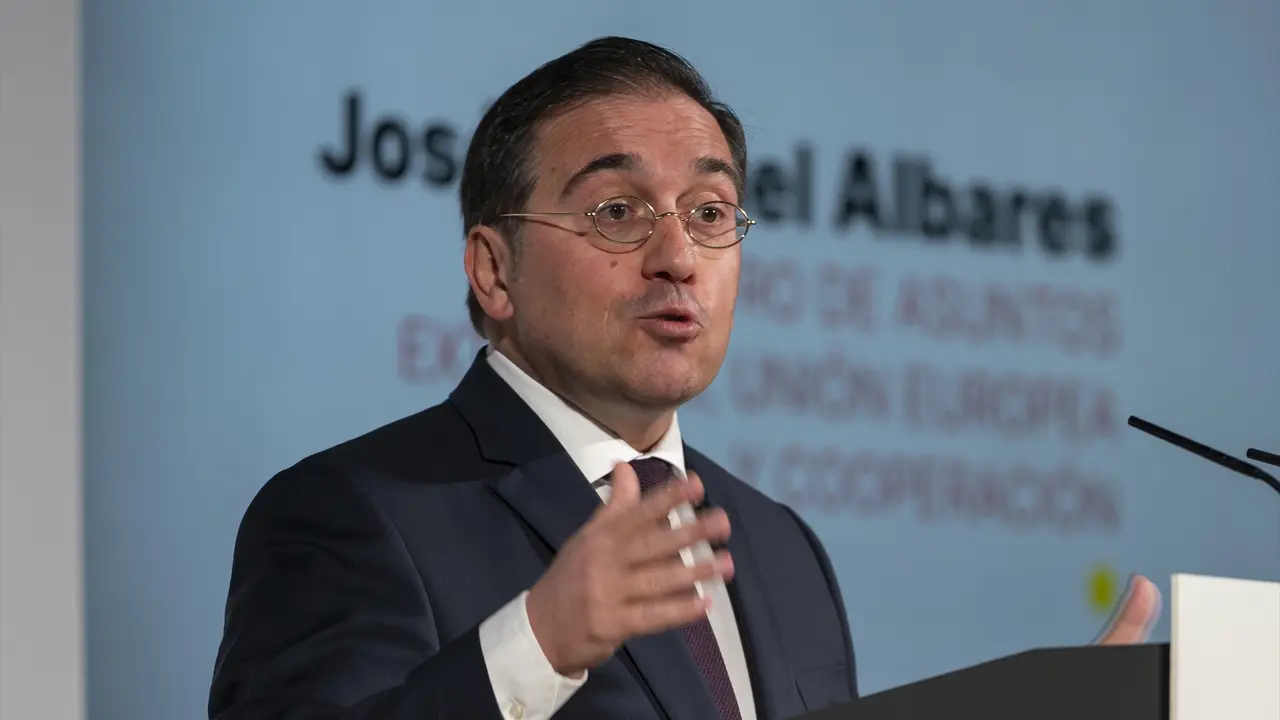 El ministro de Asuntos Exteriores, Jos&eacute; Manuel Albares. EP / Guillermo Gutierrez Carrasca