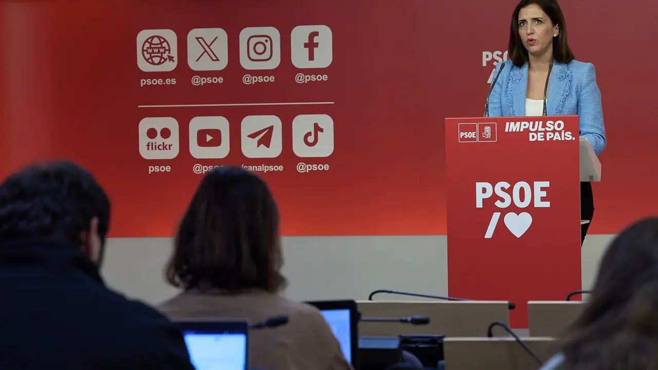 La nueva portavoz del PSOE, Esther Pe&ntilde;a. EP / Jes&uacute;s Hell&iacute;n